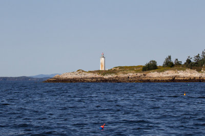 Franklin Island Lighthouse, Muscongus Bay