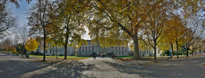 Geneva University in the Parc des Bastions