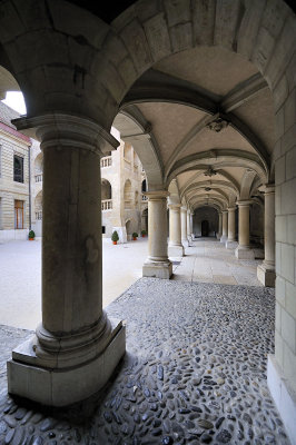 Courtyard of Geneva's TownHall