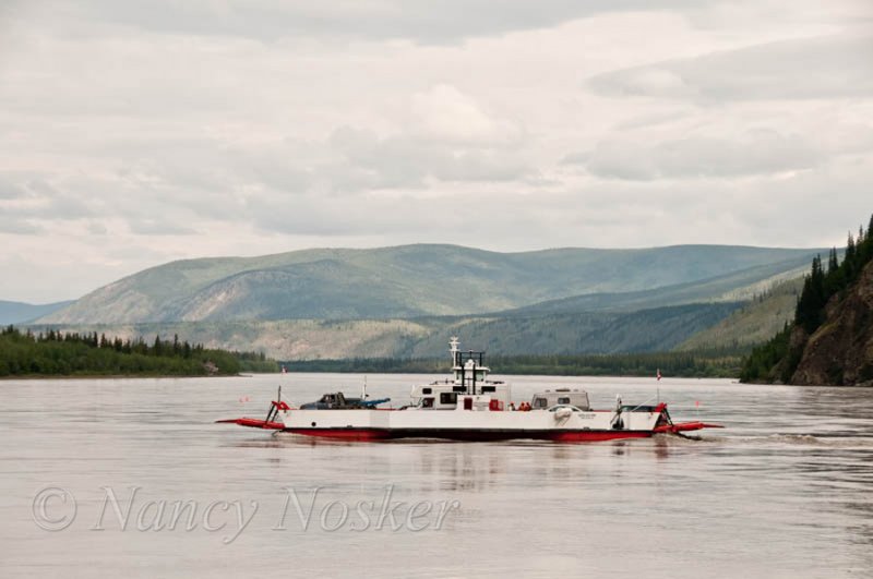 Ferry Across the Yukon River