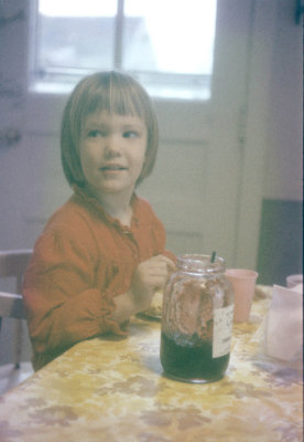 67-3-24  Lori  having breakfast