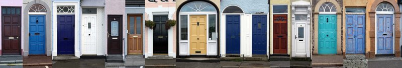Doors of Donaghadee