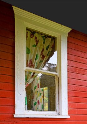 Red House Window