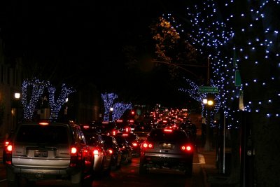 Oh Christmas Lights, Oh Christmas Lights...As Far as the Eye Can See