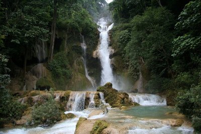 4th Place:    Tad  Kuang Si (Water Falls, North Central Laos)