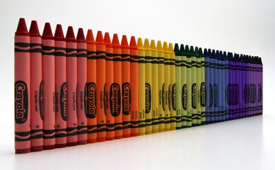 7th: crayons by Pops