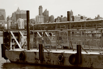 old barge