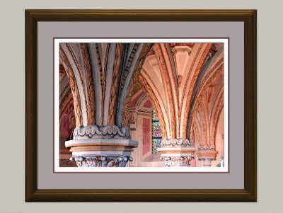 Arch Detail in 16x20 Frame, Triple-Matted