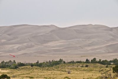 At Great Sand Dunes National Park