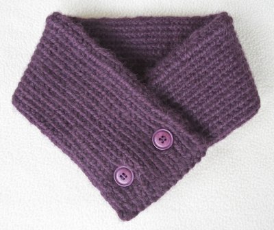 Two-Button Scarf