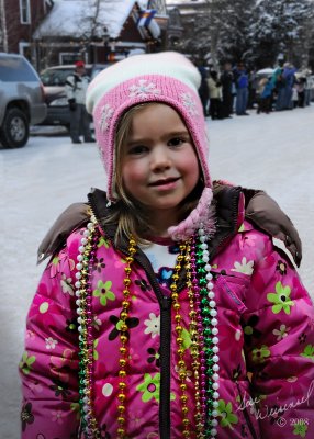 Little Miss Mardi Gras...Colorado Style