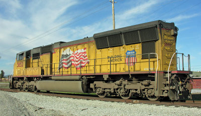 EMD SD70M UP 3852