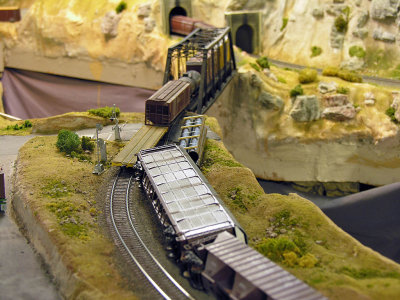 Not bad, but Leo's had more extensive derailments on our model railroad club's layout