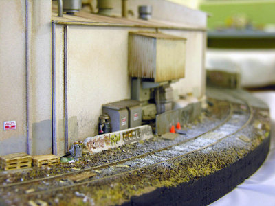 Greg Malinowski's HO scale 36 diameter layout