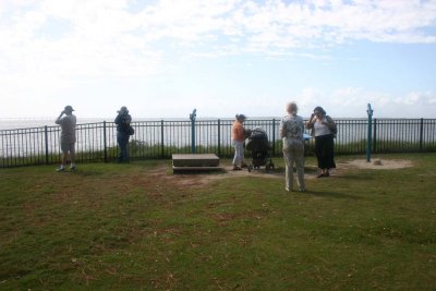 Looking out at the Albemarle Sound