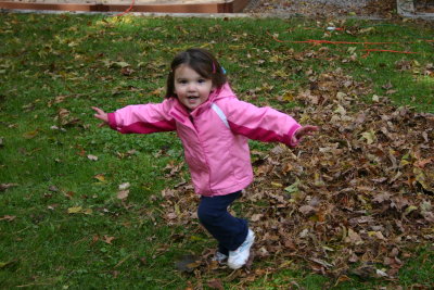 Leaves are fun!
