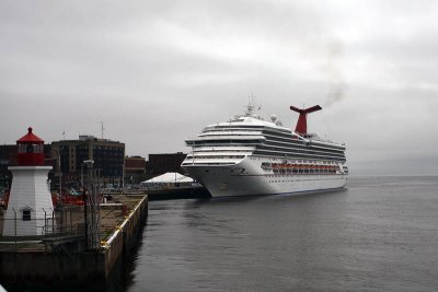 cruise ship in Saint John