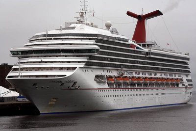 cruise ship in Saint John