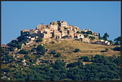 Village de San'Antonino (proche Ile Rousse)