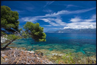 En direction de Plage de Saleccia