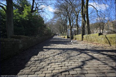 22. Exploring the cobbled street in Haworth