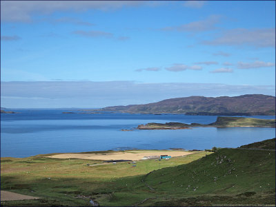 Mull: Loch Na'Keal and islands of Ulva, Inch Kenneth and Gometra