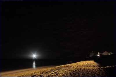 Start Point lighthouse from Beesands