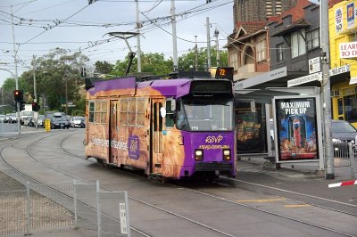 Purple Tram