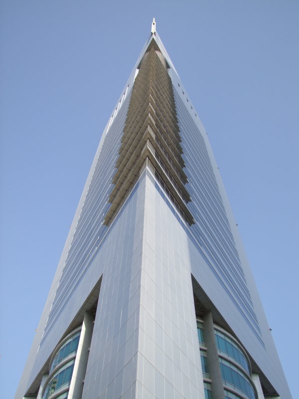 Emirates Towers upview Dubai.jpg