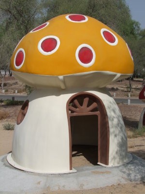 Yellow Toadstool House Mushrif Park Dubai.jpg