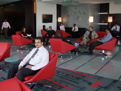 1024 23rd October 08 First Class Lounge 1 at Sharjah Airport.jpg
