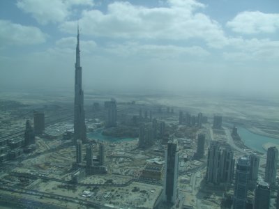 Seaplane view of Burj Dubai.jpg
