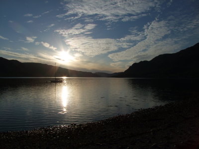 Sunset Loch Duich