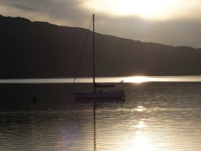 Sunset Loch Duich