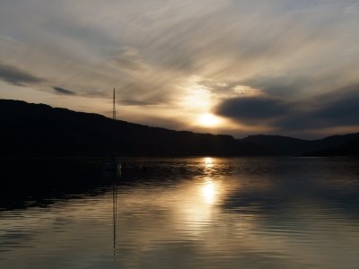 Sunset Loch Duich