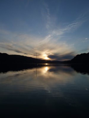 Sunset Loch Duich