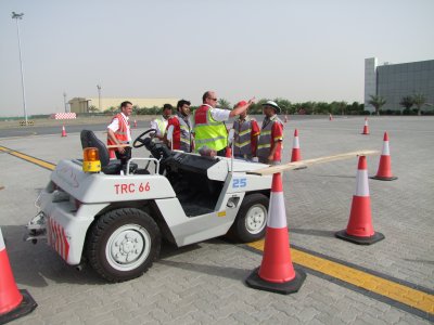1609 11th May 09 Driver Training at Sharjah Airport