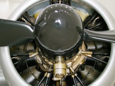 Douglas DC-3 Engine Al Mahatah Museum Sharjah