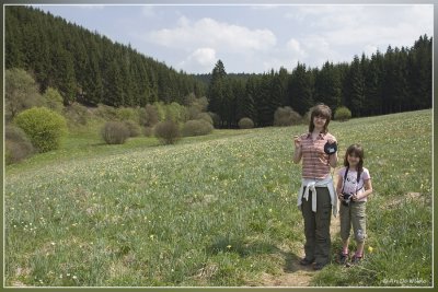 wandelen langs de Duitse grens ...