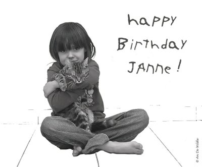 Janne 7 jaar !!!