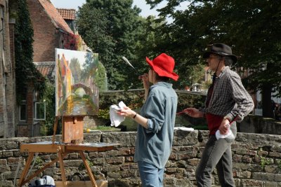 The Baranovs painting Bruges