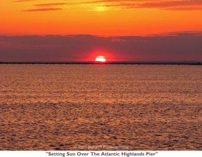 079  Setting Sun Over The Atlantic Highlands Pier.jpg