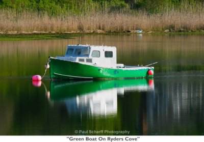 068  Green Boat On Ryders Cove.jpg