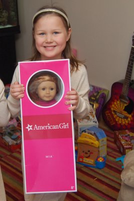 Rory and her new American Girl