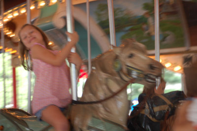 A really blurry picture but it captures the essence of Rory