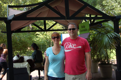 Gerald and his sister Natalie