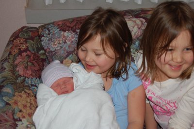 Rory getting to know her baby brother