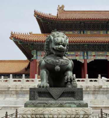 The Forbidden City.  Beijing