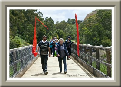 Official Opening Trestle Bridge Timboon