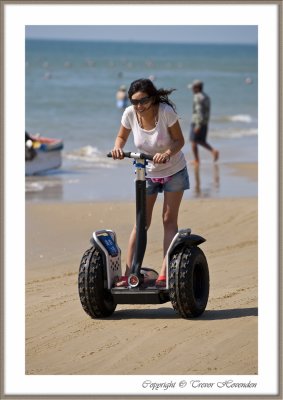 Wheely fun Sanya Beach